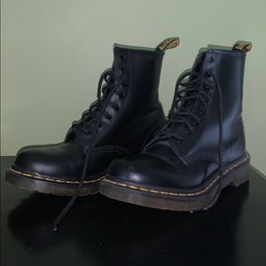 Dr. Marten Black Leather Boots - BRAND NEW